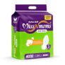 MISS N MOMS 40 Sanitary Pads – XXXL Size, Cotton-Soft, 320mm Long, Heavy Flow & Overnight Use – Combo Pack for Comfort & Leak Protection (40)