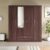 Interio by Godrej EWA 4-Door Wooden Wardrobe with Mirror