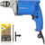WONDERCUT WC-ED-10-B-CMB WC-ED-10-B-CMB Pistol Grip Drill(10 mm Chuck Size)