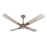 Havells 1200mm Leganza ES 4B Ceiling Fan | Best fan in 4 Blade, Premium Finish Decorative Fan, High Air Delivery | Energy Saving, 100% Pure Copper Motor, 2 Year Warranty | (Pack of 1, Mist Honey)