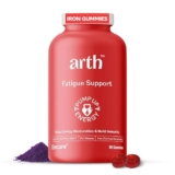 Arth Iron Supplement For Women | High Absorption Ferrous Ascorbate (67%) | With Folic Acid | Boosts Hemoglobin & Energy Levels | Reduces Fatigue & Lethargy | Emcure Pharma | 30 Iron Gummies