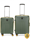 ARISTOCRAT Falcon Pro 2 (Small 55cm Medium 65cm) Suitcase Cabin & Check-in Set 8 Wheels – 26 Inch