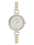 French Connection Soleil Silver Round Dial Womens Analogue Watch – FCN069TM