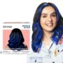 Streax Hair Colour Highlight Kit | Blue Jersey Blue – Pack of 1 | Enriched With Walnut & Argan Oil | For Women | Rich, Vibrant, Easy to Use, DIY Application