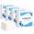 Careswipe Paper Napkins for Home 400 Sheets | Soft & Absorbent Tissue Paper Napkin for Office, Restaurants, Travel & Daily Use | 100 Sheets x 4 Packs