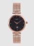 Carlton london Analog Black Dial Women’s Watch-CL027RBLR