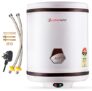 Longway Hotplus 15 Ltr Automatic Storage Water Heater With Multiple Safety System & Anti-Rust Coating 5 Star Rated (Off White, 15 Ltr, Pack Of 1)