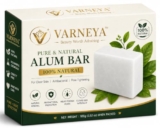 VARNEYA Naturals Pure Alum Bar 100g | Potash Alum (Fitkari) | 100% Natural Crystal Alum | Premium Quality | Ideal for Shaving, Skincare & Traditional Use
