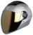 Steelbird SBA-2 Full Face Helmet H. Grey, Size: M(55-56 cm)