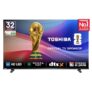 Toshiba 80 cm (32 Inches) HD Ready Smart LED TV | Dolby Audio & DTS Virtual:X | Game Mode | REGZA Engine | VIDAA OS | 32V35RP (Black)