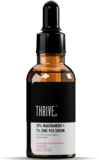 ThriveCo Niacinamide Serum with Zinc PCA | Reduces Acne Marks & Blemishes | Minimizes Pores | Oil Control Face Serum for Oily Skin | For Men & Women(30 ml)