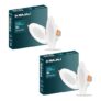 Bajaj Ivora Compact Downlight | 5W LED Downlight | for Smaller Spaces | Long Life of 25000 Hours | Soothing Light (Neutral Day Light, Pack of 2)