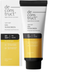 deconstruct Sunscreen – SPF 55+ PA+++ Lightweight Gel Sunscreen | No White Cast | For men & Women |(80 g)