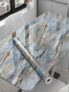 Marble Wallpaper Vinyl Roll – Peel & Stick DIY Wall Sticker for Kitchen Countertop, Cabinets, Furniture – Waterproof, Oil-Proof Self Adhesive Vinyl for Home Décor(60X200CM) (NEW NATURAL MOUNTAIN)