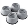Meganchoice Anti Vibration Pads for Washing Machine Pack of 4, Shock Absorber Noise Cancelling Washer Support, Anti Vibration Pad Pads Round Washer Floor Trays