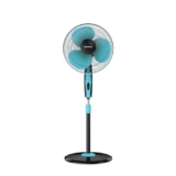 Goldmedal Dyno 400 mm Pedestal Fan For Home and Office | Silent Operation | Jerk Free Oscillation | High RPM | High Air Delivery | 2 years Warranty (Turquoise Black)