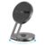Promate Qi2 Certified Wireless Magnetic Car Charger Mount with 15W MagSafe Compatibility, Car Dashboard & LCD Screen Support, Adjustable Rotatable Swing Arm, Cradless 360° Design, FOD, MagMate-1