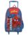 STRIDERS Spider-Man Trolley School Bag for Kids | Durable Comfortable Backpack | Padded Comfortable Straps & Wheels | Ideal for School & Outdoor Adventures | Age 8+ | 18 inches
