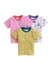 MINITATU Girl’s Regular T-Shirt (Peb3217B-mm_Multicolor2 3-6 Months)