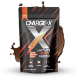 CHARGE-X Limitless Whey Protein Powder 1kg (2.2 lbs) – Double Chocolate Flavor | 24g Protein per Serving | 5.2g BCAAs | No Added Sugar | High Protein Health Supplement for Muscle Recovery
