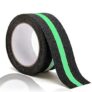 Apidian Anti Slip Skid Tape for Stairs Steps – Glow in the Dark Abrasive – Black and Green Glowing Sticker