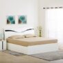 Home Centre Polaris Unicorn White Engineered Wood Queen Bed with Hydraulic Storage – 163x217cm