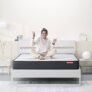 Duroflex Livein Orthopedic – Pressure Relieving, Memory Foam, Roll Pack, 8 Inch King Size Medium Firm Mattress With Superior Comfort And Anti Microbial Fabric (75X72X8 Inches)