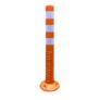 Aktion Safety Spring Post Ak-941 Flexible Material, Pack Of 1, Orange