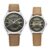 Titan Modern Bandhan Quartz Analog Green Dial Pair Watches
