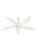 ACTIVA Aero Five | BLDC Motor | Remote Control | LED Light | 5 Blade with 5 Year Warranty BLDC Motor with Remote 1200 mm Ceiling Fan(5 Star | White | Pack of 1)