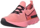 Nike Women’s W React Infinity Run FK Running Shoes, Pink, 5.5, Bright Melon/Black-Ember Glow (CD4372-800)