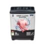 Midea 9 Kg 5 Star Semi Automatic Top-Load Washing Machine Black White (MWMSA090SAPPG(KW), Rat Away Feature, Air Jet Dry IPX4 Protection)
