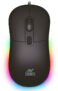 Ant Esports GM40 /RGB LED, Lightweight (115 gms) ,Ergonomic Design, Upto 2400 DPI Wired Ambidextrous Optical  Gaming Mouse(USB 3.0, Black)