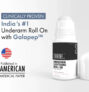 ThriveCo Underarm Lightening Roll-On with 5% AHA BHA | 48H Odor control | Men & Women Deodorant Roll-on  –  For Men & Women(40 ml)