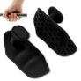 1 Pair Gym Hand Grip Pads – Black Silicone Palm Protectors for Dumbbells, Strength Training, Weightlifting & Fitness – Anti-Slip Grippers for Home, Gym & Office Workouts