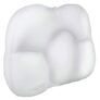 Egg-Shaped Orthopedic Sleeper Pillow – Ultra Soft Foam Cervical Neck Support for Back & Side Sleepers | White Travel Sleeping Pillow for Home, Office & Outdoor Use