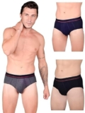 VIP Men’s Cotton Solid (Pack of 6) (Brief_Assorted