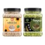 MarwarBites Super Seeds Combo – Sunflower Seeds & Pumpkin Seeds (250g Each) | Nutrient-Rich Superfood Mix | High in Protein & Fiber | Perfect for Healthy Snacking