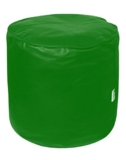 Sattva Square Footstool Cover (Without Beans) – Neon Green