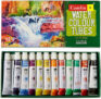 Camlin Kokuyo Student Water Color Tube – 5ml Each, 12 Shades