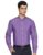 Amazon Brand – Symbol Men’s Cotton Formal Shirt | Plain | Full Sleeve – Regular Fit (Available in Plus Size) (Purple_42)