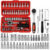 DEAGAN 46PCS Sockets Extension Bars,Mechanic Tool Kits for Household Repair Socket Set Socket Set(Pack of 46)