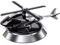 Trending New Alloy Solar Car Air Freshener Aromatherapy Car Interior Decoration Accessories Fragrance for Home Office Decoration Perfume Solar Unique Touch (Helicopter_CarFreshner)