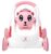 Mommers Baby Walker Musical Push Support with Wheels & Handle Cute Design Activity Walker, for Toddlers, Balanced Wheels, Indoor Play, Pink