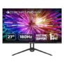 Zebronics 27 inch IPS Panel 180Hz Gaming Monitor with FHD 1080p, Free sync support, DP, 2x HDMI,300 Nits max, 16.7M colors, Built-in speakers and Bezel less design ZEB-S27A