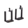 Amazon Basics Mobile Holder with Adjustable Bracket for Tripods with 1/4-inch-20 Mounting Screw, Compatible with Smartphones, Ideal for Videographers and Photographers (Pack of 2)