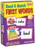 Smart Read & Match First Words Puzzle for Children 4 Years+ | 28 Two-Piece Self-Correcting Sets | Identify Pictures & Match Sight Words | Early Years First Vocabulary & Literacy Activity