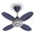 ACTIVA Ornet 600mm Ceiling Fan for Kitchen & Small Rooms | 4 Blade High Speed Fan | 850 RPM Powerful Air Delivery | Anti-Dust Coating | Energy Efficient Ceiling Fan | 2 Years Warranty | Silver Blue