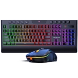Gaming Headphone G21 Plus Cw902 USB Keyboard and Mouse Combo Set Designed for Games with LED Lights