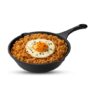 ROCA Pre-Seasoned Cast Iron Frypan | Cast Iron Skillet 6″ or 15cm |Small Tawa Pan | Induction Frying Pan | Roasting & Sauteing | Omlette Pan | Rust-Resistant | Free Cotton Sleeves + Storage Bag